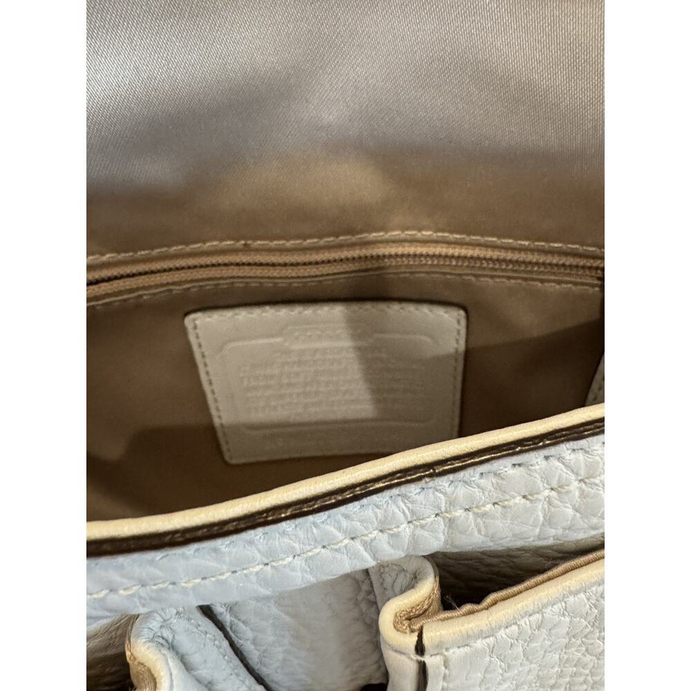RARE Vintage Y2K Coach Soho Signature Leather Flap Shoulder Bag - Picture 8 of 16